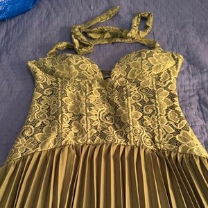 Fairy Maxi Dress in Green by Florence The Label